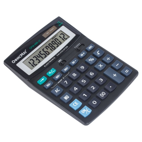 Калькулятор настольный Офисмаг OFM-888-12 12 разрядов 250224 фото 2
